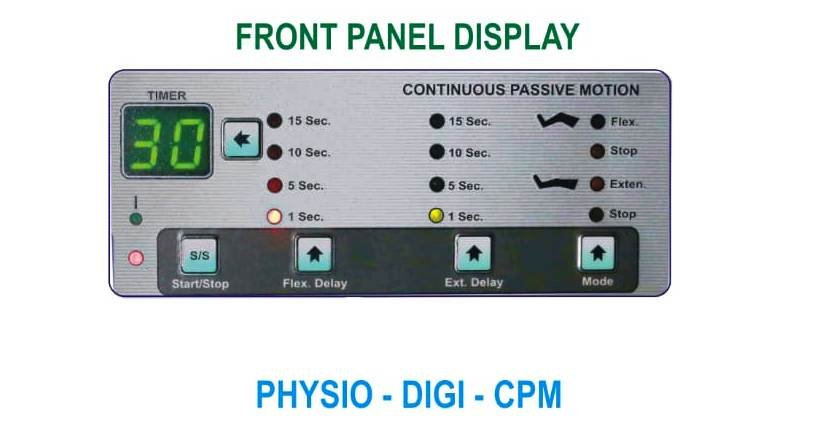 CPM Machine for Knee Rehabilitation Physiotherapy Machine : STRIVE PRO - Image 2