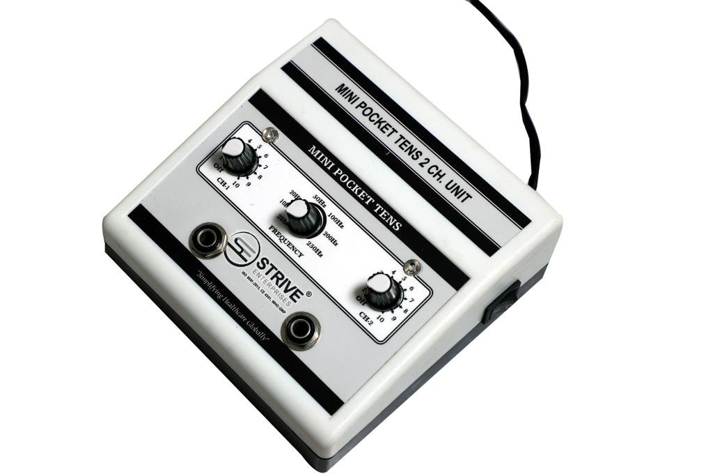 2 Channel TENS Electrotherapy Pain Relief Machine : POCKET - Image 2