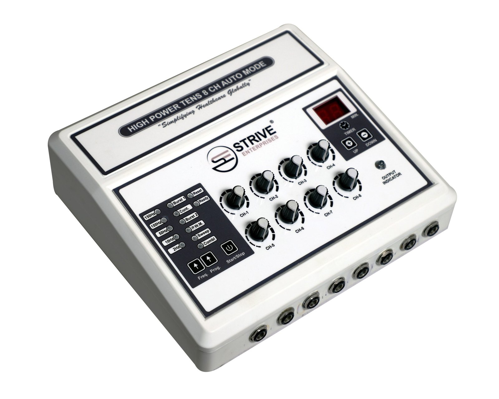 8 Channel Electrotherapy TENS Machine : SUPREME
