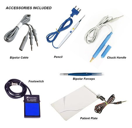 2 Mhz RF Radio Frequency Cautery Electro Surgical Machine : BASCO - Image 3