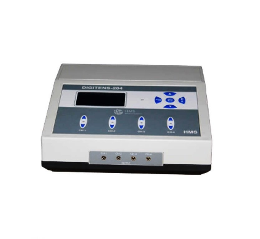4 Channel Electrotherapy TENS Pain Relief Physiotherapy Machine : DIGITENS-204