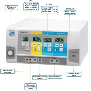 300 Watt Electrosurgical Generator Surgical Cautery Machine : ENSURG
