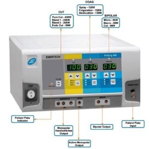 400 Watt Electrosurgical Generator Surgical Cautery Machine : ENSURG