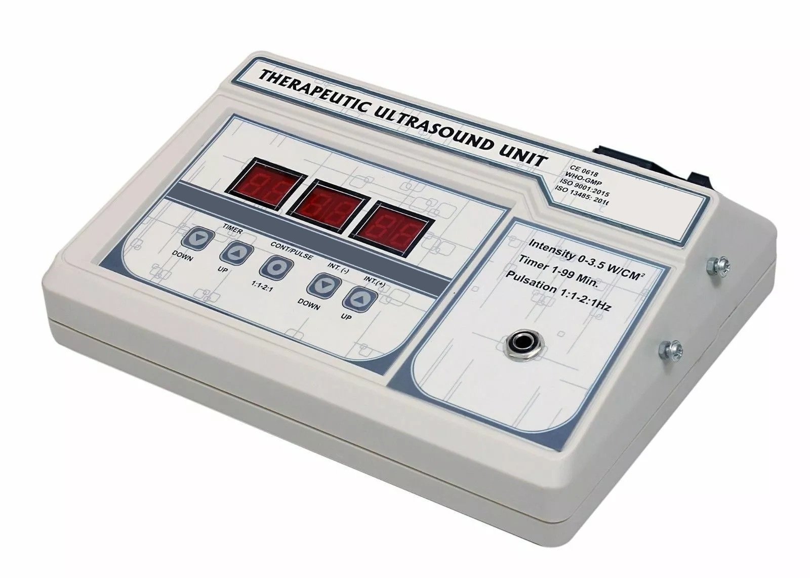 1MHz Ultrasound Therapy Machine for Physiotherapy & Pain Relief : FND - Image 2