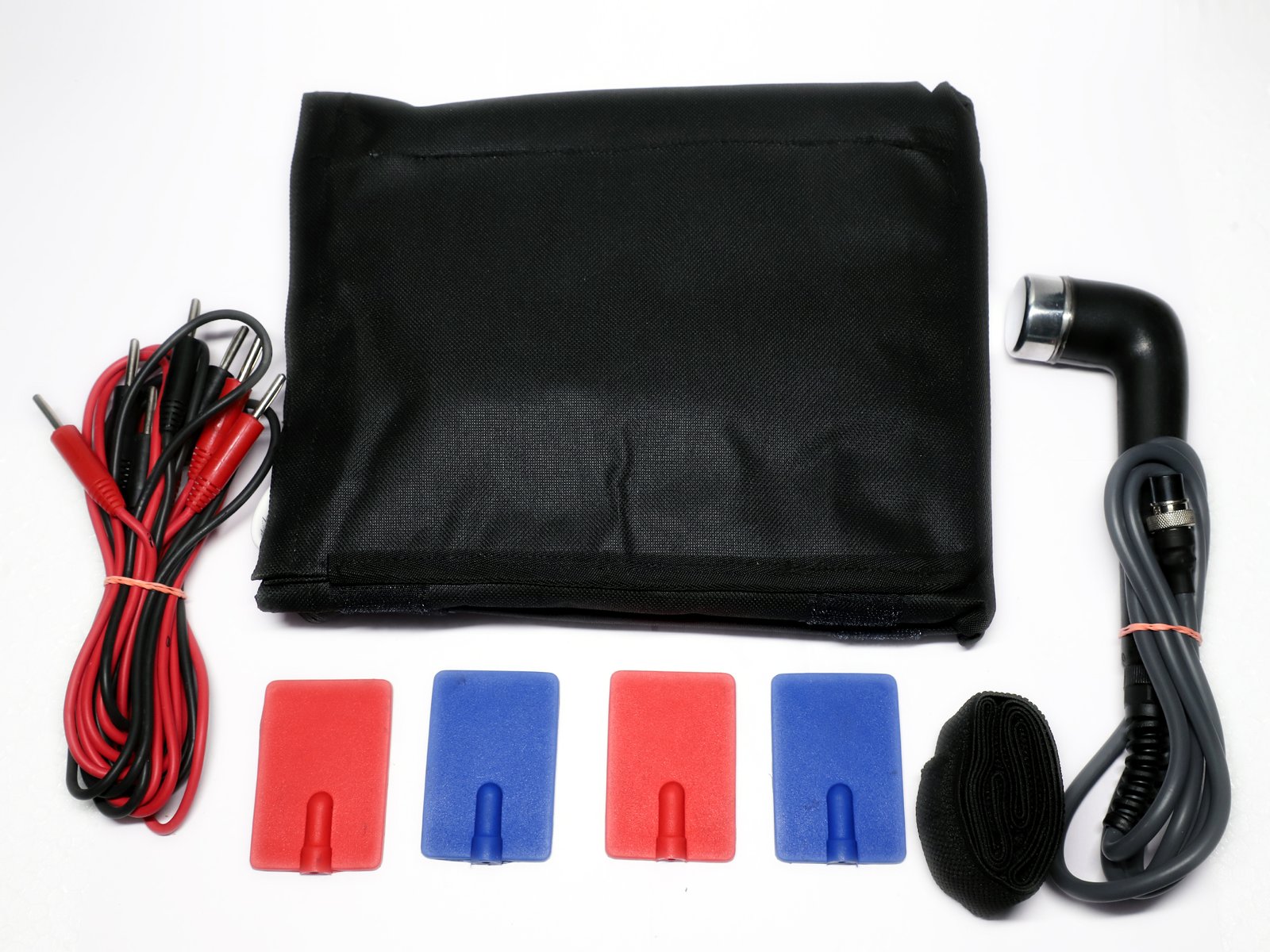 Combined Therapy IFT MS TENS UST Deep Heat Physiotherapy Machine : 5IN1 - Image 5