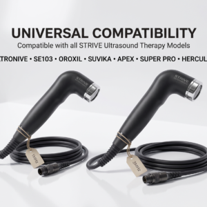 1 MHz & 3 MHz Compatible Transducer Head for Ultrasound Therapy Machine : STRIVE
