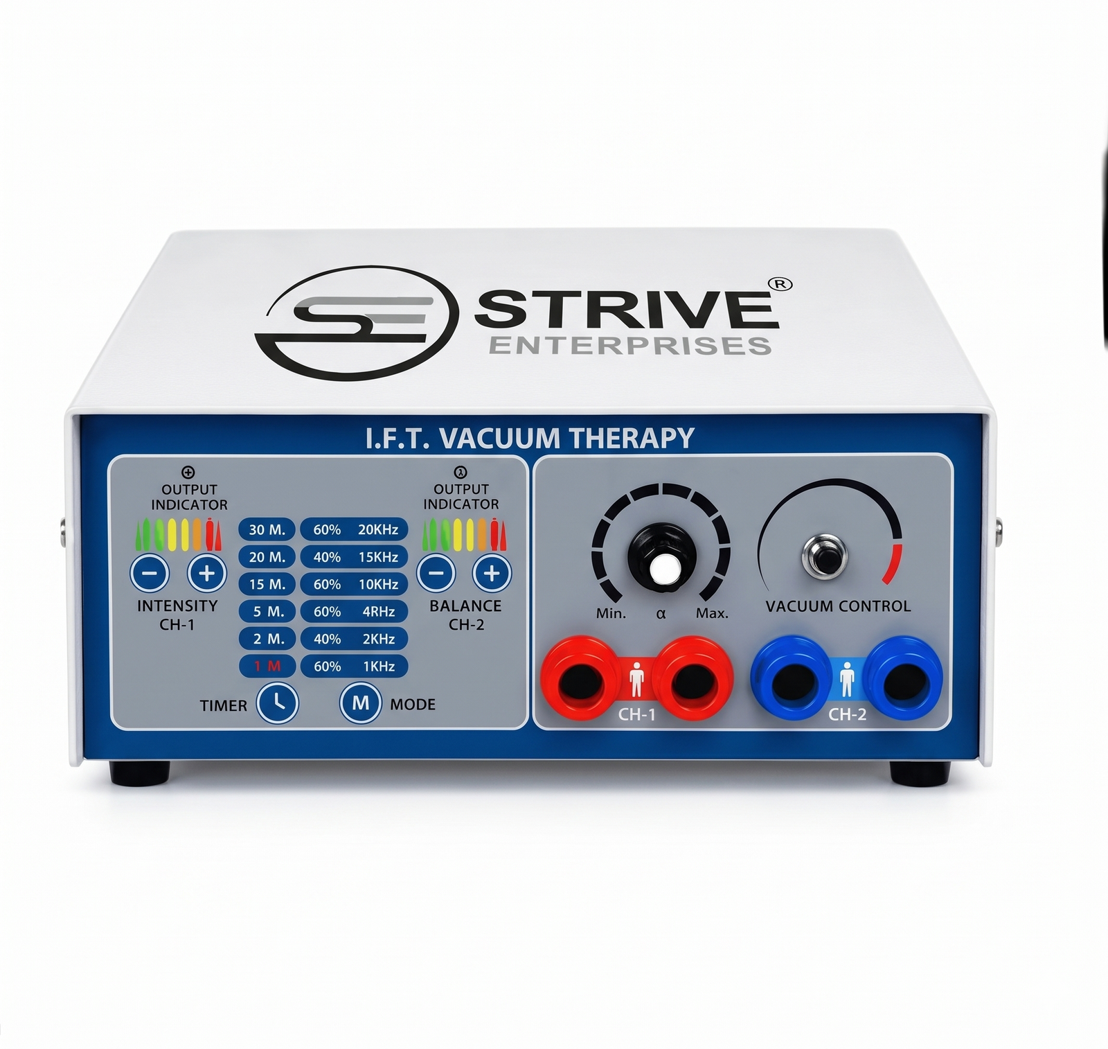 IFT + Vacuum Therapy Machine Physiotherapy Pain Relief Machine : STRIVE