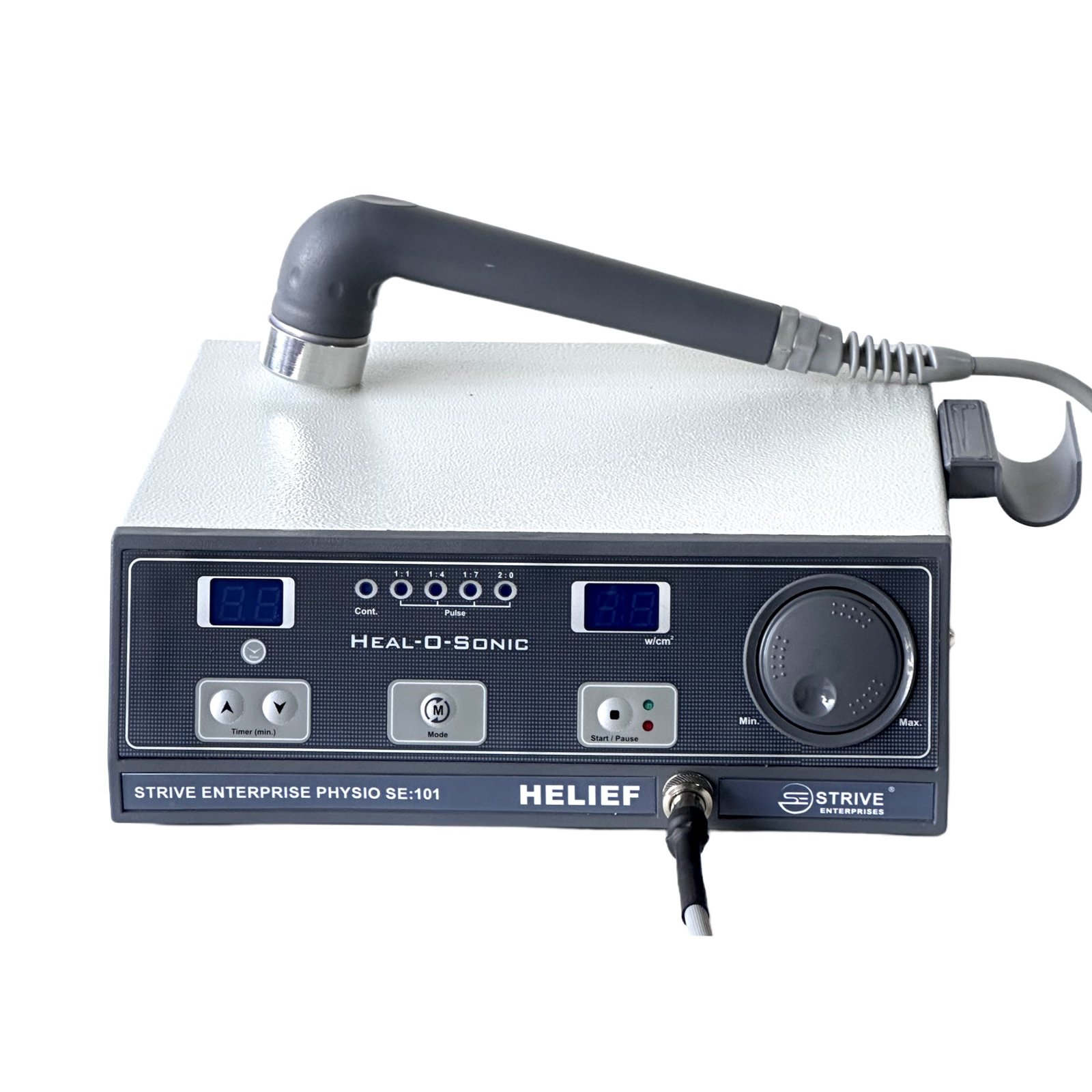 1MHz Ultrasound Therapy Machine for Physiotherapy & Pain Relief : HELIEF