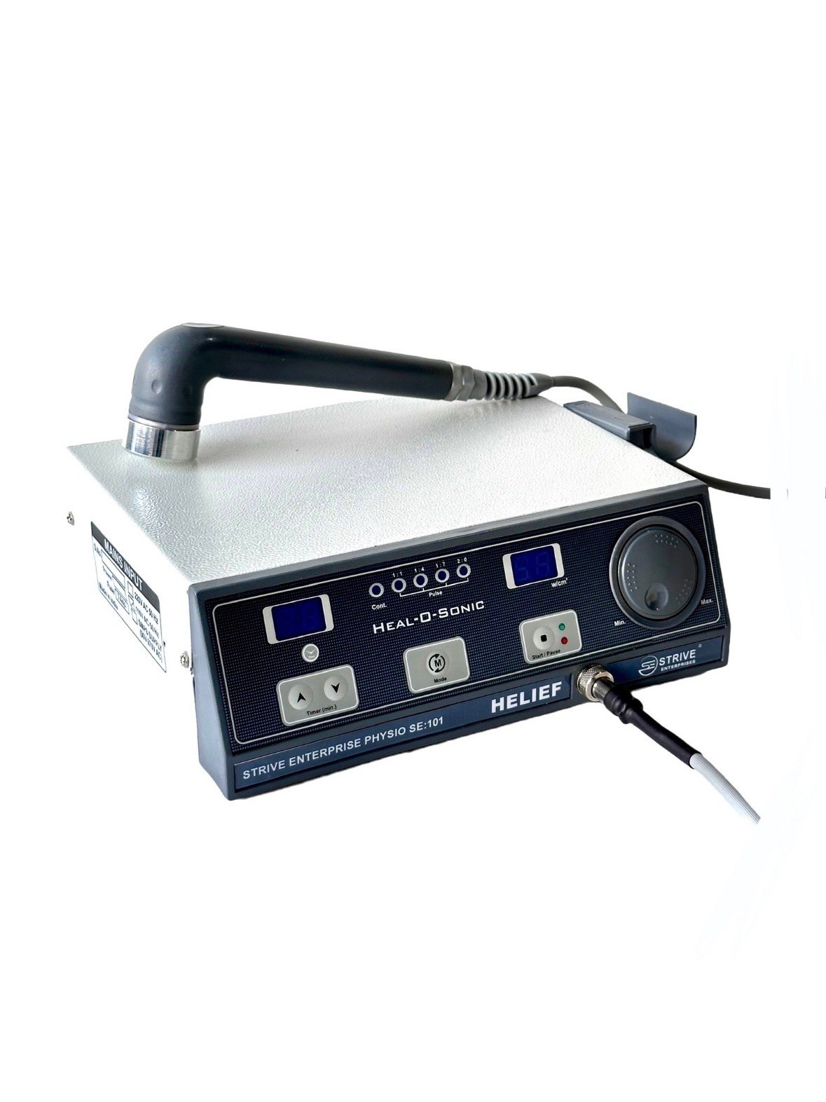 1MHz Ultrasound Therapy Machine for Physiotherapy & Pain Relief : HELIEF - Image 3