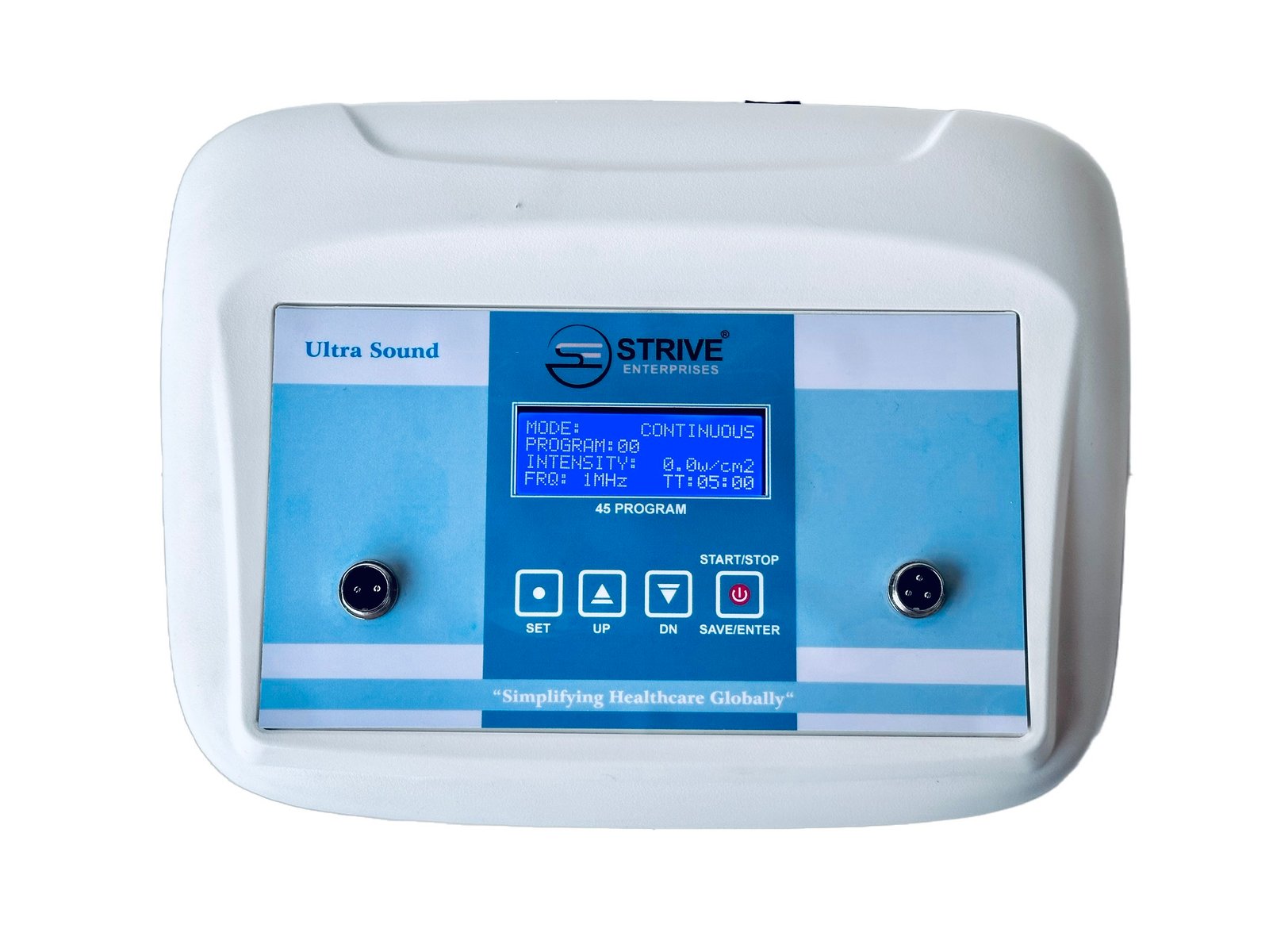 1 & 3 MHz Ultrasound Therapy Machine for Physiotherapy & Pain Relief : BLUE - Image 2