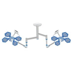 Double Dome 60+60 LED Surgical OT Light | Ceiling Mounted Operating Light : STRIVE ELITE