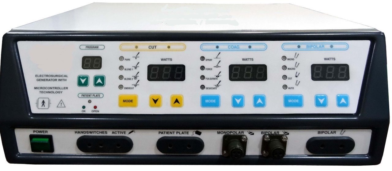 400 Watt Electrosurgical Generator Surgical Cautery Machine : MONO SEAL PRIME
