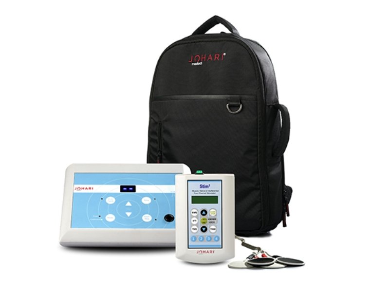 Combination Therapy Ultrasound & IFT, TENS, EMS Pain Relief Physiotherapy Machine : Physio Kit