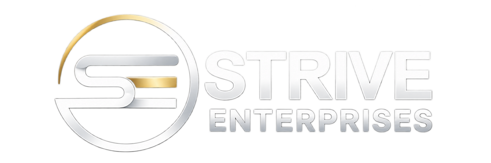 Strive Enterprises Metallic Logo