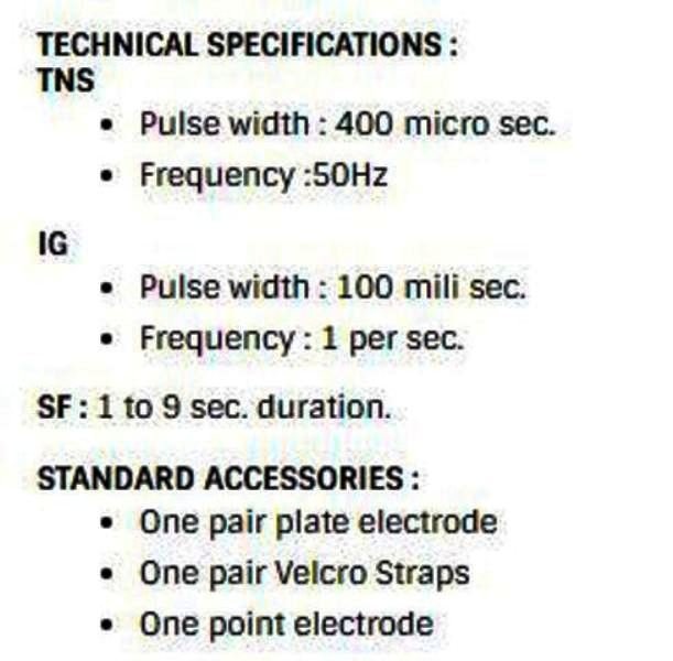 MINI MUSCLE STIMULATOR WITH TENS : VIATOR MINI - Image 2