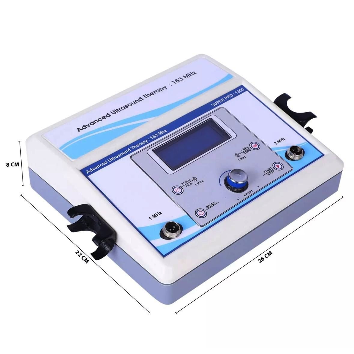 1 & 3 MHz Ultrasound Therapy Machine for Physiotherapy & Pain Relief : SUPER PRO - Image 3