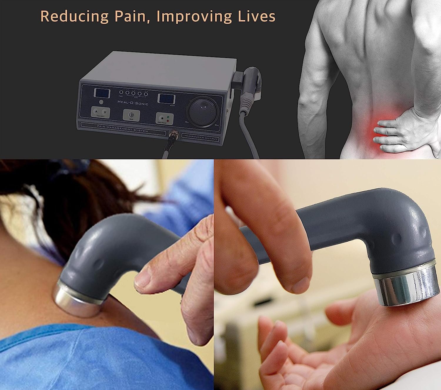 1MHz Ultrasound Therapy Machine for Physiotherapy & Pain Relief : HELIEF - Image 5