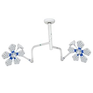 Double Dome LED 55+55 LED Surgical OT Light | Ceiling Mounted Operating Light : OSSIO 505