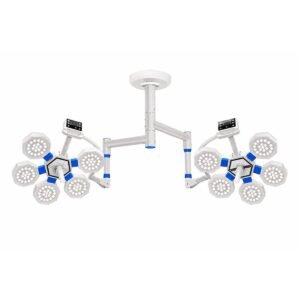 Double Dome LED 105+105 Surgical OT Light | Ceiling Mounted Operating Light : STRIVE LUX