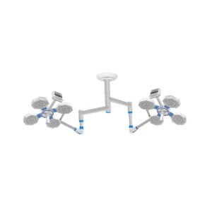 Double Dome 84+84 LED Surgical OT Light | Ceiling Mounted Operating Light : STRIVE LUME