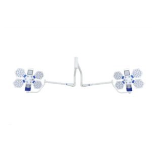 Double Dome LED 88+88 Surgical OT Light | Ceiling Mounted Operating Light : STRIVE VEGA