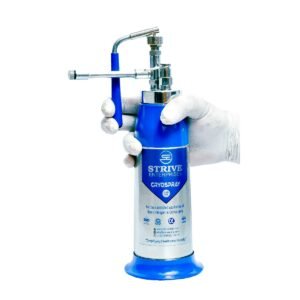 Mini Cryo Gun Liquid Nitrogen Sprayer Can for Dermatology (350ML) : BLUE